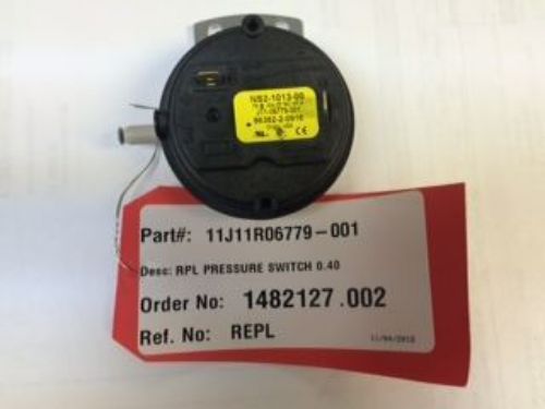Picture of PRESSURE SWITCH .40WC